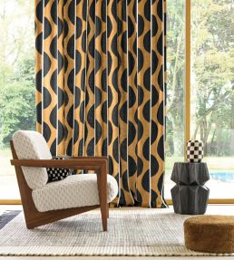 Viaggio Fabric by Camengo Sable