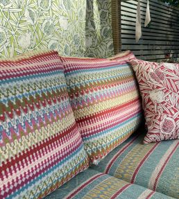 Vibe Outdoor Fabric by Ian Sanderson Cherry Sundae