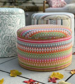 Vibe Outdoor Fabric by Ian Sanderson Mint Julep