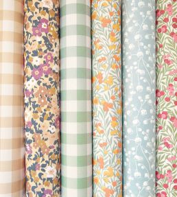 Vichy Wallpaper by Casadeco Bleu Orage