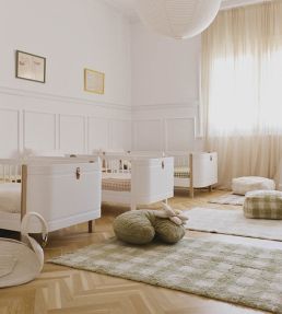Lorena Canals Vichy rug Matcha C-VICHY-MAT-XS Matcha