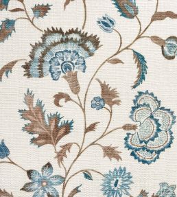 Victoria Fabric by Lewis & Wood Blue Almond