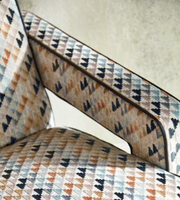 Vidi Fabric by Harlequin Lilac/Aubergine/Cornflower