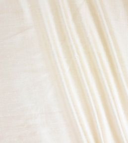 Vienne Silk Fabric by James Hare White Sand