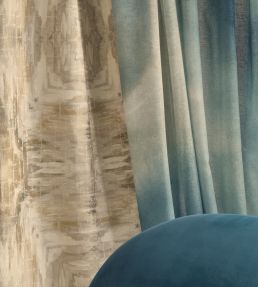 Viento Fabric by Clarke & Clarke Denim