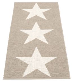 Pappelina Viggo One rug Mud/Vanilla VI6S715 Mud/Vanilla