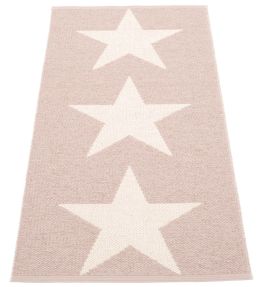 Pappelina Viggo One rug Pale Rose/Vanilla VI7S715 Pale Rose/Vanilla