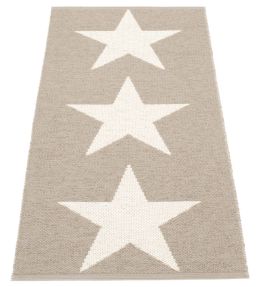 Pappelina Viggo One rug Warm Grey/Vanilla VI9S715 Warm Grey/Vanilla