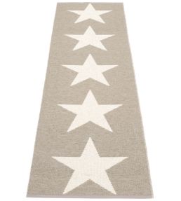 Pappelina Viggo One Runner rug Mud/Vanilla VI6S725 Mud/Vanilla