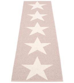 Pappelina Viggo One Runner rug Pale Rose/Vanilla VI7S725 Pale Rose/Vanilla