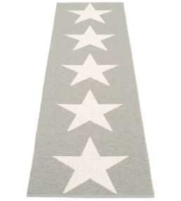 Pappelina Viggo One Runner rug Warm Grey/Vanilla VI9S725 Warm Grey/Vanilla