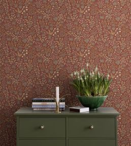 Vildflora Wallpaper by Borastapeter Autumn