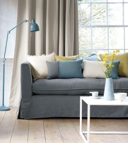 Geneva Fabric by Villa Nova Navy