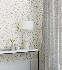 Hana Trail Wallpaper by Villa Nova Powder Blue