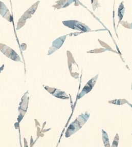 Hana Trail Wallpaper by Villa Nova Indigo