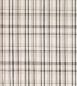 Rubra Check Fabric by Villa Nova Cinder