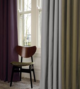 Seville Washable Fabric by Villa Nova Chrome