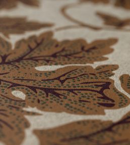 Vine Leaf Wallpaper by Farrow & Ball Brown