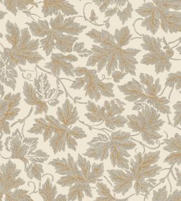 Vine Leaf Wallpaper by Farrow & Ball Gold