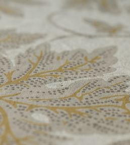Vine Leaf Wallpaper by Farrow & Ball Gold