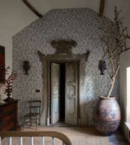 Vine Leaf Wallpaper by Farrow & Ball Green