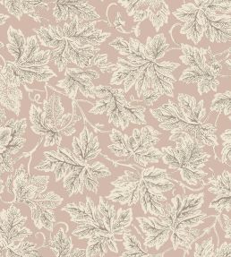 Vine Leaf Wallpaper by Farrow & Ball Pink