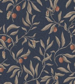 Vinnie Wallpaper by Sandberg Classic Blue