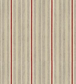 Vintage Stripe 4 Fabric by Ian Mankin Peony