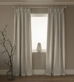 Vintage Stripe 4 Fabric by Ian Mankin Peony