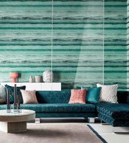 Vitruvius Wallpaper by Harlequin Cement / Slate