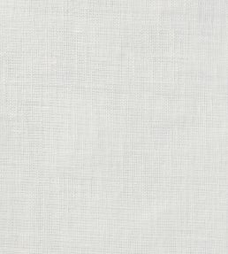Sheer Linen Plain Fabric by Volga Linen White