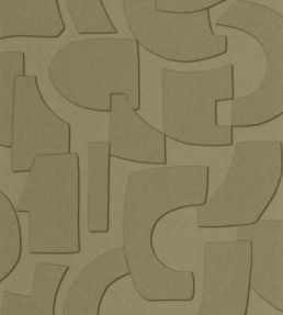 Volume Wallpaper by Caselio Vert Kaki