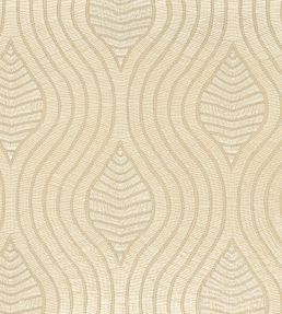 Volute Fabric by Casamance Beige