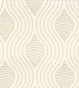 Volute Fabric by Casamance Ecru