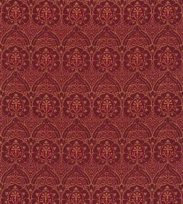 Voysey Fabric by Morris & Co Red