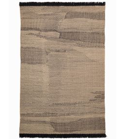Nanimarquina Wabisabi rug Anthracite 01WAB000ANT03 Anthracite