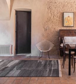 Nanimarquina Wabisabi rug Anthracite 01WAB000ANT03 Anthracite