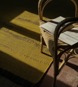 Nanimarquina Wabisabi rug Mustard 01WAB000MUS03 Mustard