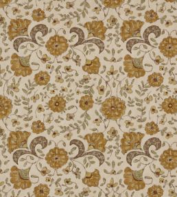Wainscott Fabric by Warwick Amber