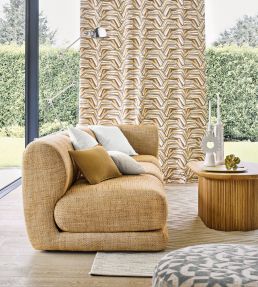 Wakan Fabric by Camengo Bronze