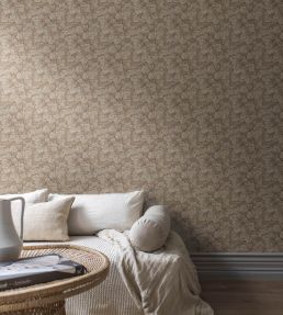 Waldemar Wallpaper by Borastapeter Beige