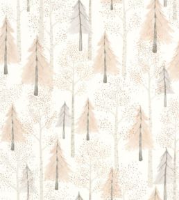 Walk In The Forest Wallpaper by Casadeco Beige Nude