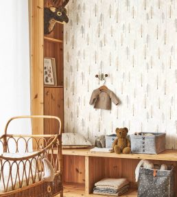 Walk In The Forest Wallpaper by Casadeco Vert Amande