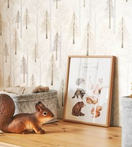 Walk In The Forest Wallpaper by Casadeco Naturel