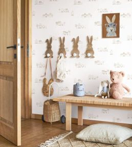 Walk In The Village Wallpaper by Casadeco Lin