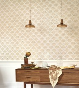 Wallace Wallpaper by Casadeco Beige Creme