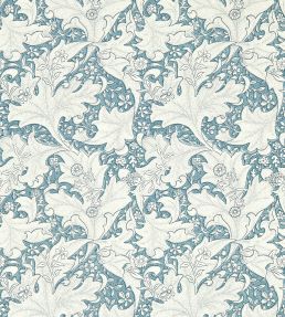 Wallflower Wallpaper by Morris & Co Woad Blue