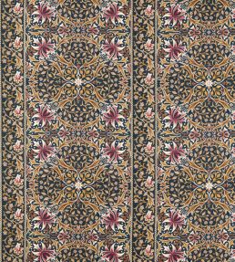 Walthamstow Fabric by Morris & Co Indigo/Gold