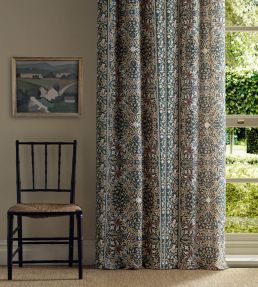 Walthamstow Fabric by Morris & Co Indigo/Gold