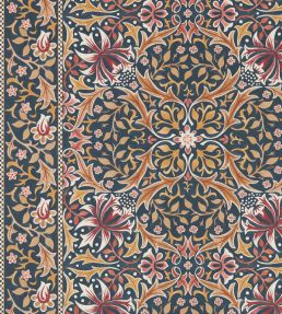 Walthamstow Wallpaper by Morris & Co Indigo/Gold